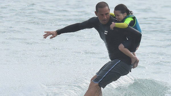 Jorge Alvarado surfer