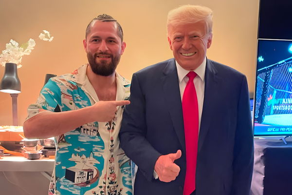 Jorge Masvidal, Donald Trump