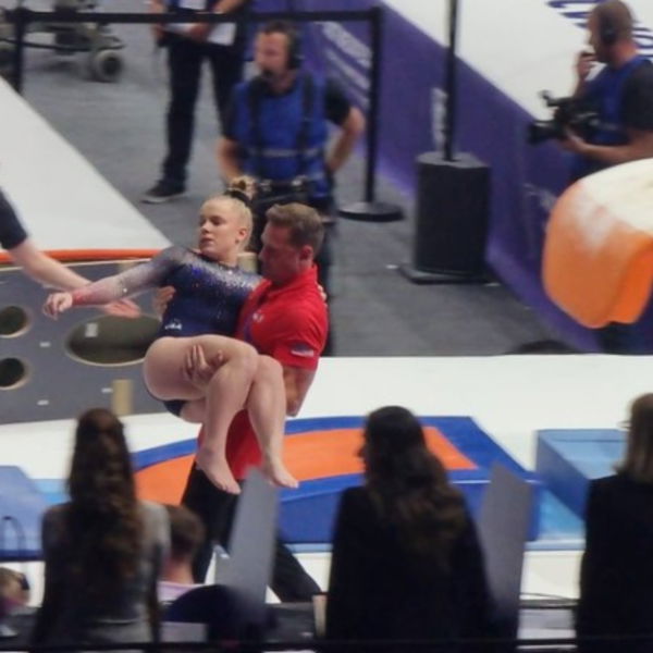 Video: 19-year-old Gymnast Falls On Her Face In A Horrifying