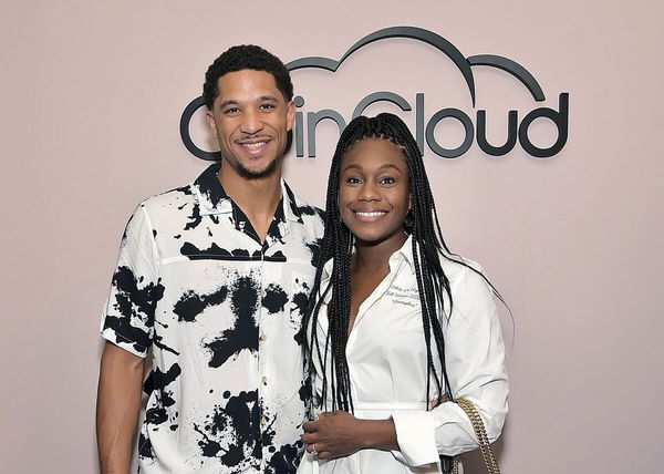 Josh Hart and wife Shannon