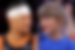 Josh Hart and Taylor Swift