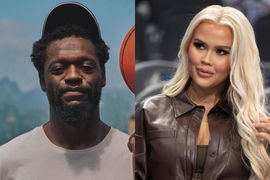 Julius Randle and Kendra Randle