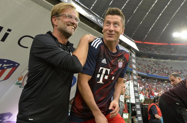 Jurgen Klopp Robert Lewandowski