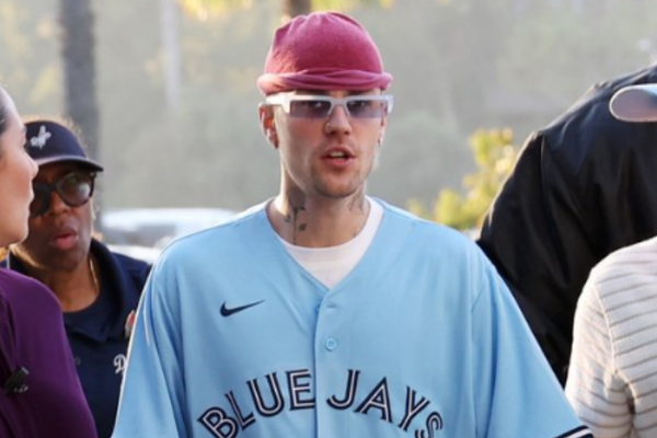 Justin Bieber-At Blue Jays World Series Game
