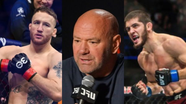 Justin Gaethje, Dana White, Islam Makhachev