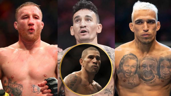 Justin Gaethje, Max Holloway, Charles Oliveira and Alex Pereira