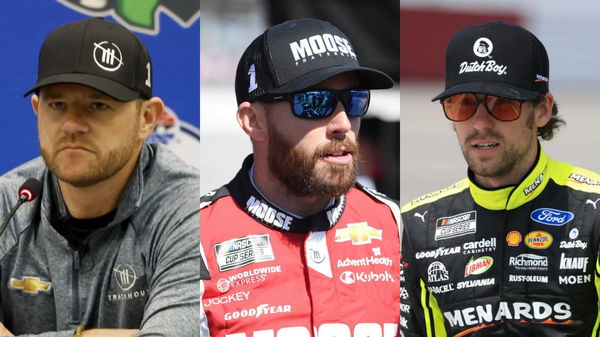 Justin Marks, Ross Chastain, Ryan Blaney