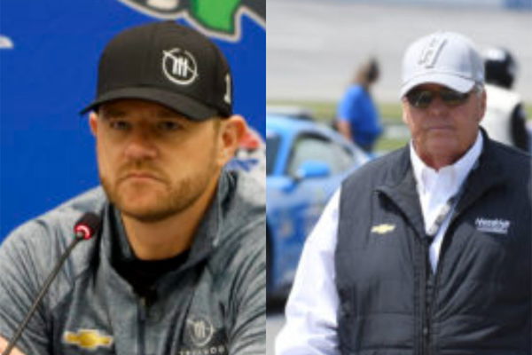 Justin Marks and Rick Hendrick