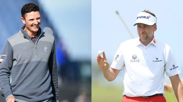 Justin Rose (L) Ian Poulter (R)