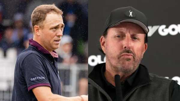 Justin Thomas Phil Mickelson Collage