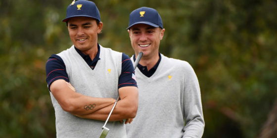 Justin Thomas & Rickie Fowler Feature in PGA Tour’s Touching Tribute to College Football Legend