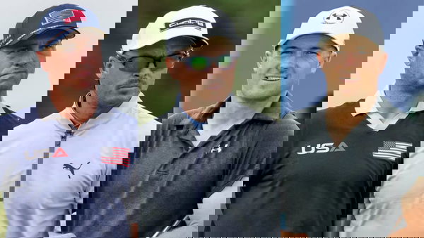 Justin Thomas, Rickie Fowler, and Jordan Speith