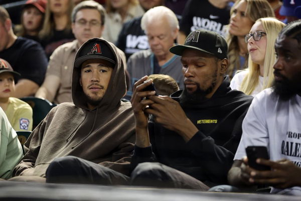 History Repeating Itself? Kevin Durant, Devin Booker's Presence at  Diamondbacks Home Games – A Bad Omen for their World Series Aspirations? -  EssentiallySports