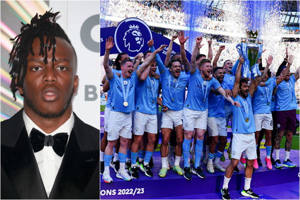 The Prime Curse Is Real” – Following Manchester City Premier League Title  Win, Fans Throw Fun Jabs at KSI as the Arsenal Special Edition PRIME  Remains a Dream - EssentiallySports