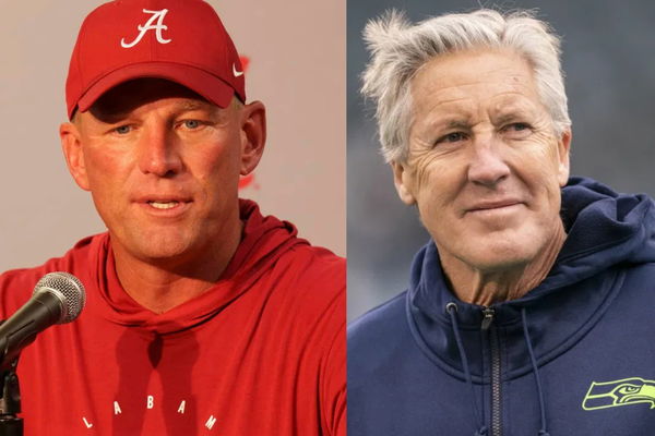 Kalen deBoer and pete carroll