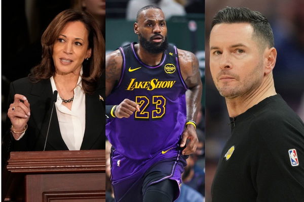 Kamala Harris, LeBron James, JJ Redick