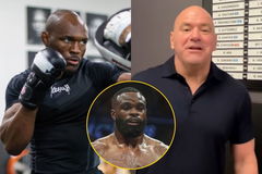 Kamaru Usman, Tyron Woodley, Dana White