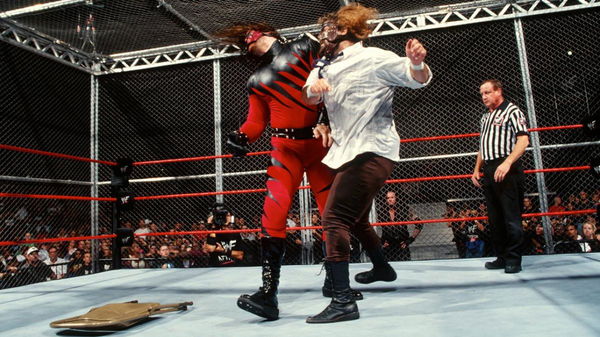 Kane vs Mankind aka Mick Foley