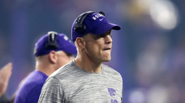 Kansas State Wildcats co-offensive coordinator Matt Wells