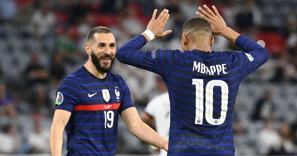 Karim Benzema Kylian Mbappe