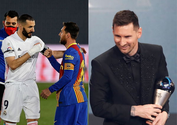 Karim Benzema and Lionel Messi