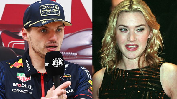 Kate Winslet and Max Verstappen