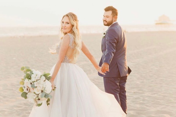 JJ Spaun and Wife Melody