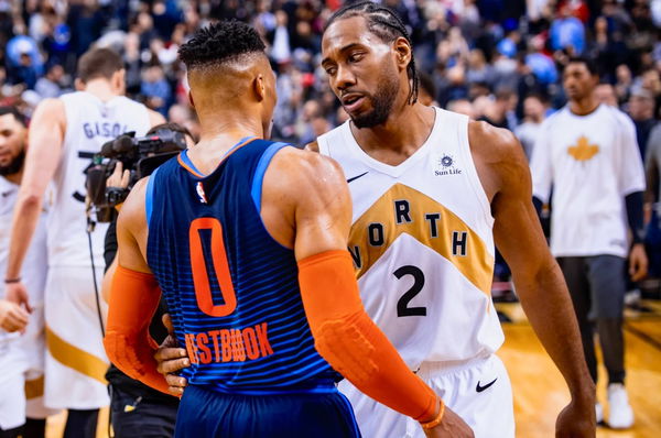 Kawhi Leonard and Russell Westbrook