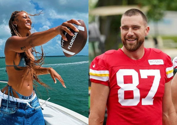 Kayla Nicole and Travis Kelce