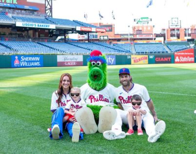 Bryce Harper’s Wife Kayla Drops Heartfelt Shoutout for Husband Ahead of Phillies vs. Nationals Opening Day Clash