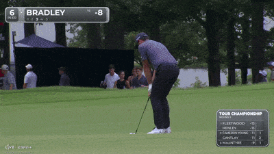 Keegan Bradley at Tour Championship Round 3