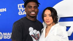 Keeta Vaccaro and Tyreek Hill, source, Instagram