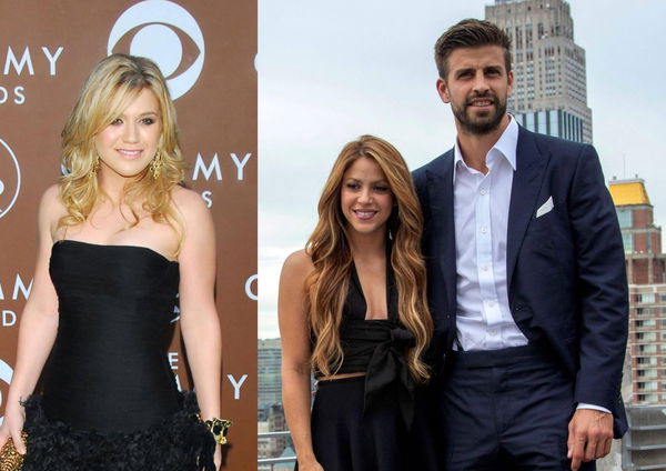 Kelly Clarkson Shakira and Gerard Pique