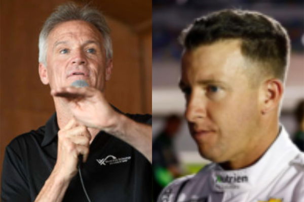 Kenny Wallace and AJ Allmendinger