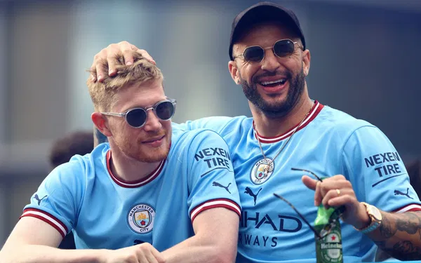 Kevin De Bruyne Kyle Walker