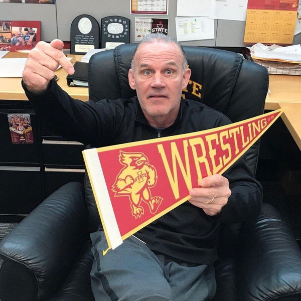 Kevin Dresser, Iowa State Wrestling HC, Source &#8211; Insta