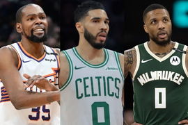 Kevin Durant, Jayson Tatum, Damian Lillard