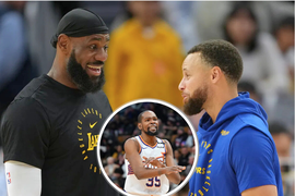 Kevin Durant, LeBron James Stephen Curry