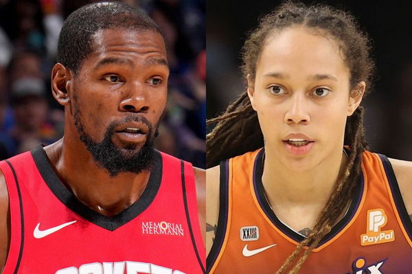 Kevin Durant and Brittney Griner