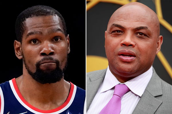 Kevin Durant and Charles Barkley