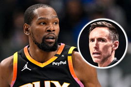 Kevin Durant and Steve Nash