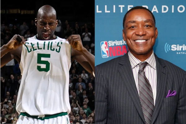 Kevin Garnett and Isiah Thomas