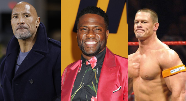 Kevin Hart Dwayne Johnson John Cena