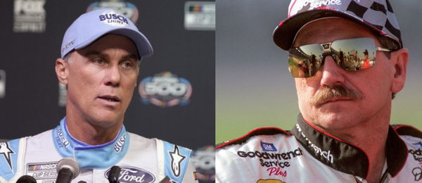 Kevin Harvick and Dale Earnhardt