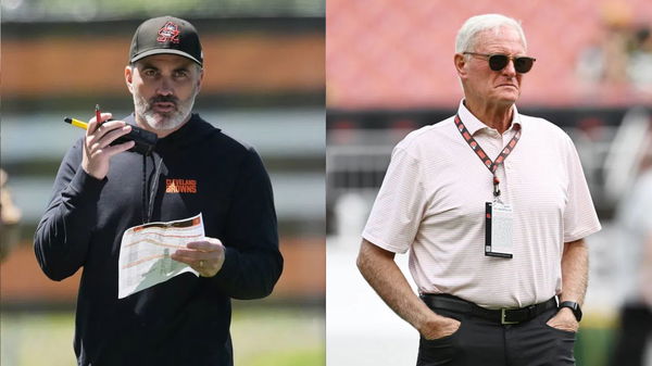 Kevin Stefanski and Jimmy Haslam