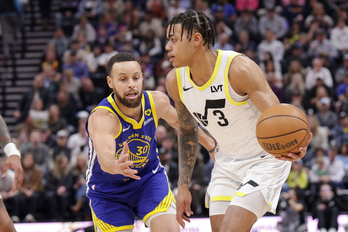 Keyonte George & Stephen Curry