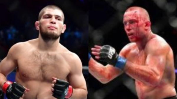 Khabib Nurmagomedov, Georges St-Pierre