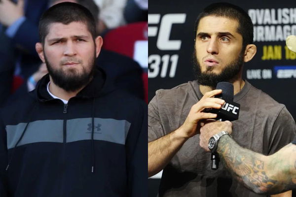 Khabib Nurmagomedov and Islam Makhachev
