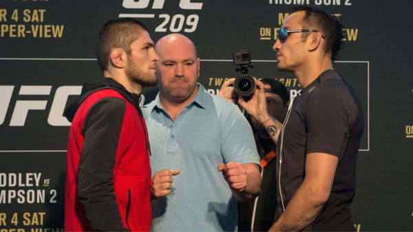 Khabib Nurmagomedov and Tony Ferguson