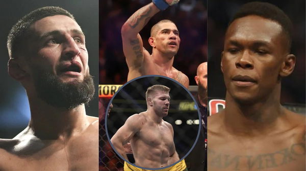 Khamzat Chimaev, Alex Pereira, Israel Adesanya and Dricus du Plessis